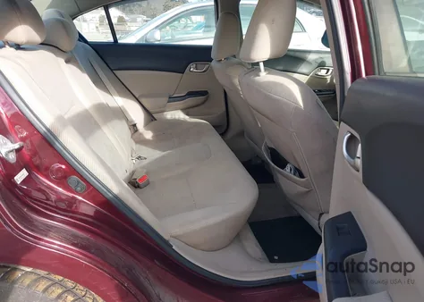 2012 Honda Civic Ex from USA, damaged, VIN 19XFB2F80CE358515